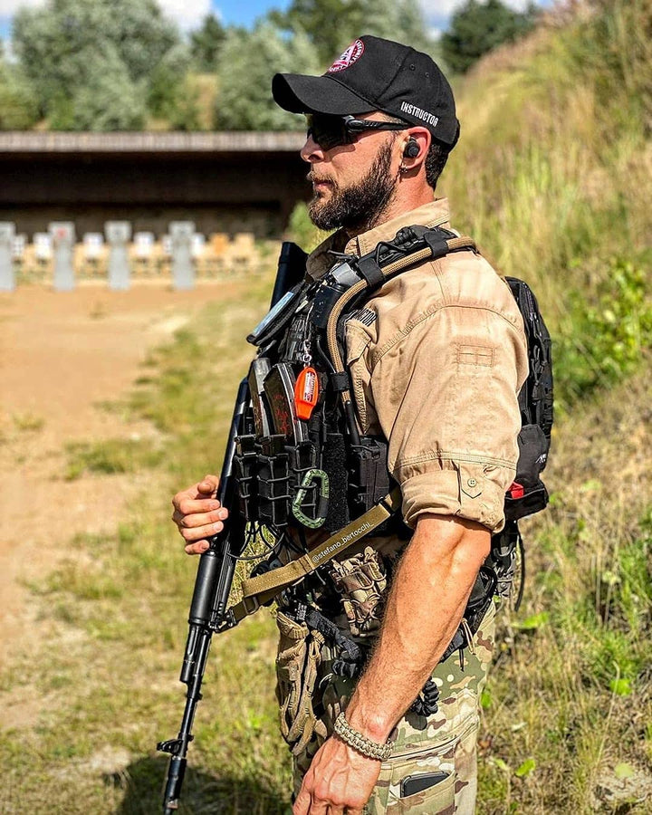 Shooting Ear Protection Electronic Wireless Earmuffs Earplugs In-Ear NRR26dB Active Noise Reduction Cancellation For Gun Range Hunting Black