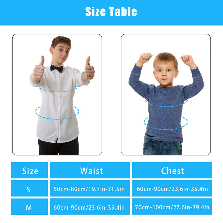Posture Corrector for Kids Adjustable Back Straighter with Shoulder Pads Upper Back Posture Brace for Teenagers to Provide Spinal Support Improve Posture and Prevent Slouching (M)