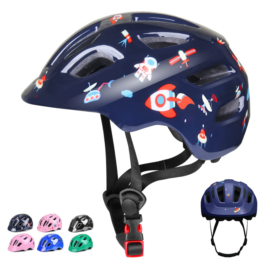 GLAF Baby Bike Helmet Toddler Helmets for 1 Year Old and up Infant Girls Boys Multi Sport Adjustable for Scooter Bicycle Kids Youth Child Skateboard Safety Cycling (XS, Astronaut)