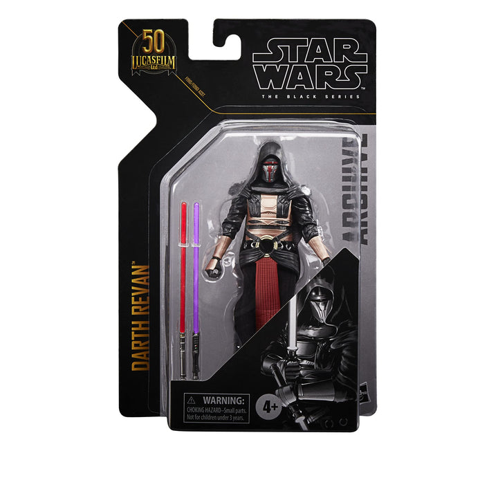 The Black Series Archive Collection Darth Revan 6-Inch-Scale Legends Lucasfilm 50th Anniversary Figure for Ages 4 and Up
