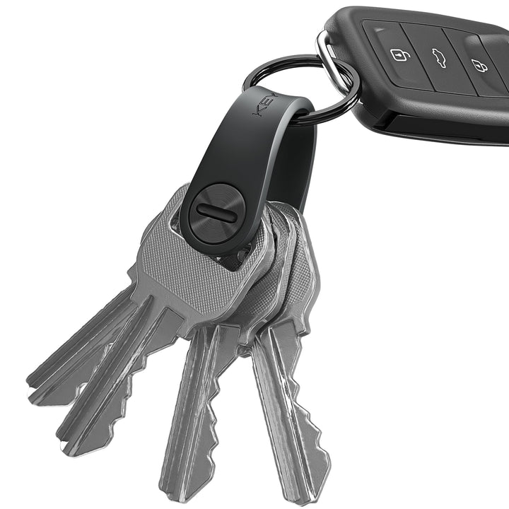 KeySmart Mini Key Organizer Keychain Holder - Compact Key Holder for Keychain Key Case, Key Holder, Attach Key Fob