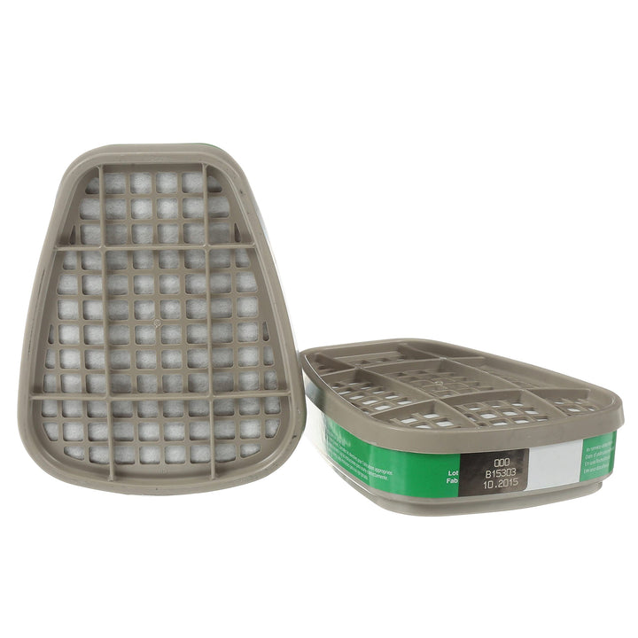 Ammonia Methylamine Respiratory Protection Cartridge 6004, 1 Pair, Bayonet Connection, Organic Vapor