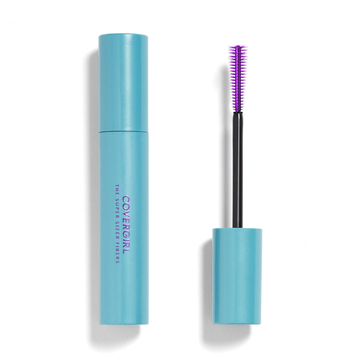 CoverGirl The Super Sizer Fibers Mascara, Black Brown, 0.028 Pound