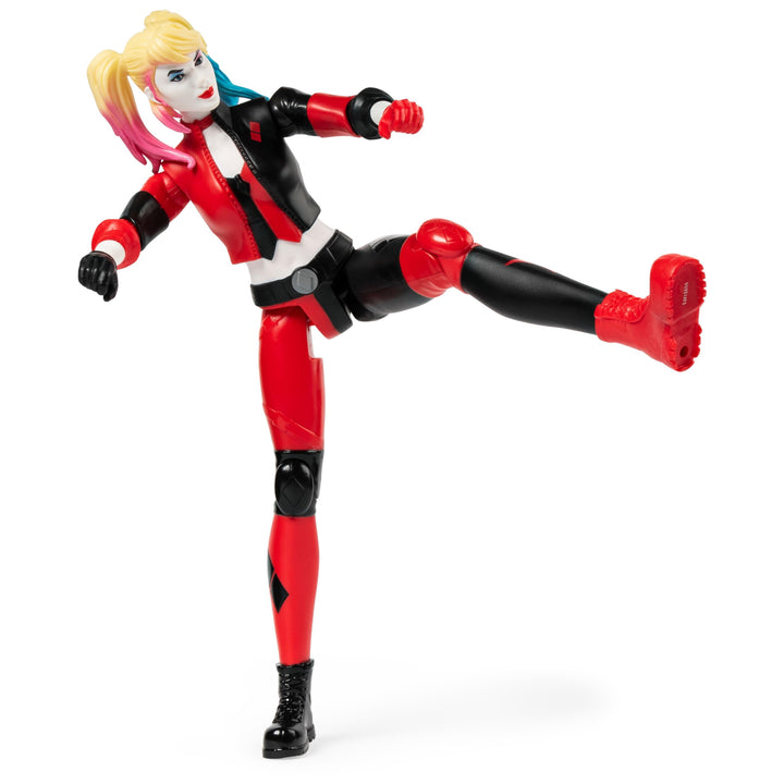 BATMAN, 12-Inch Harley Quinn Action Figure, Kids Toys for Boys Aged 3 and up