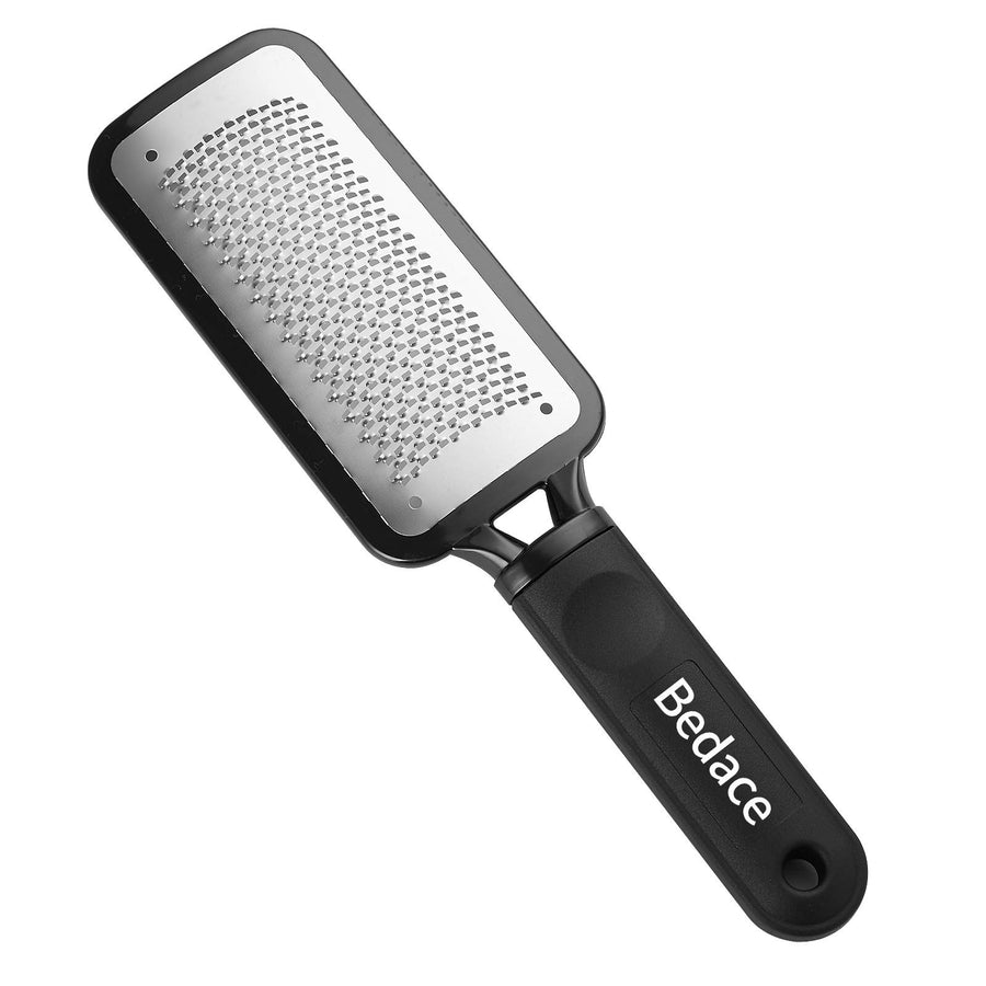 Foot Scrubber,Stocking Stuffers Callus Remover for Feet,Professional Foot File for Dead Skin,Pedicure Supplies Stainless Steel Heel Scraper for Feet, Can Be Used On Both Dry and Wet Feet.