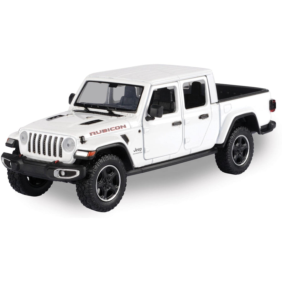 2021 Gladiator Rubicon (Closed Top) Pickup Truck White 1/24-1/27 Diecast Model Car 79368