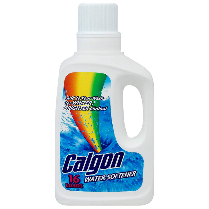 Liquid Water Softener, 32 FL Oz Bottle, Laundry Detergent Booster, Brighter Clothes (Pack of 3)