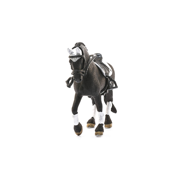 Horse Club, 3-Piece Playset, Horse Toys for Girls and Boys 5-12 years old Frisian Stallion Riding Tournament