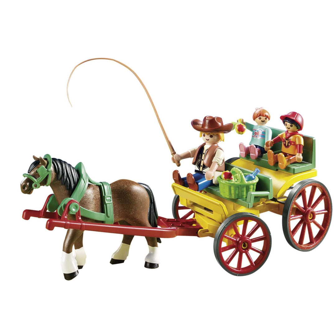Horse-Drawn Wagon Building Set