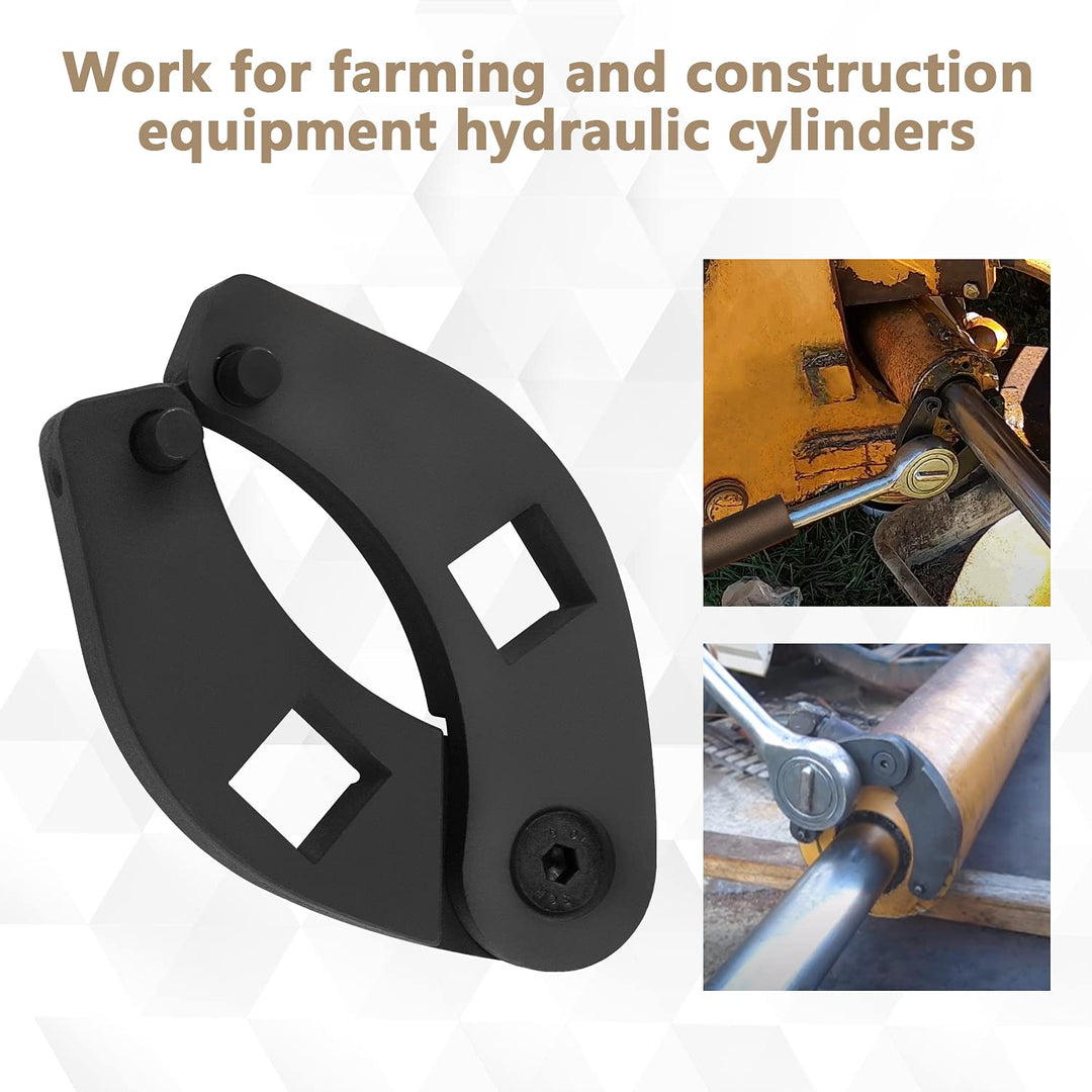 Adjustable Gland Nut Wrench 7463 Universal Hydraulic Cylinder Spanner Wrench on Most Farm and Construction Equipment