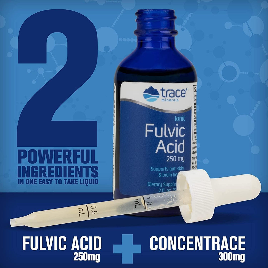 IOFA01 - Liquid Ionic Fulvic Acid with Concentrace Supplement, 0.3 lb