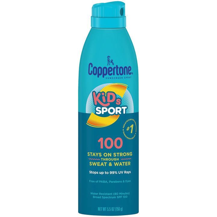 Spf100, Sport Spray 5.5 Oz: Sport Kids Sunscreen Continuous Spray Spf 100 (5.5-Ounce)