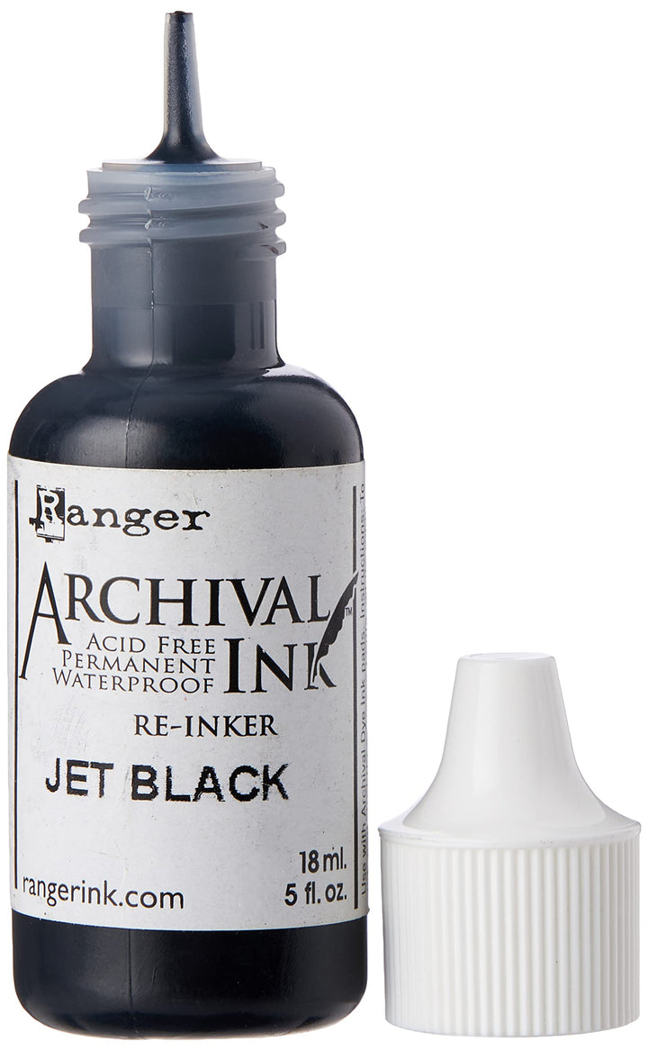 Archival Pad Reinker .5oz, Jet Black