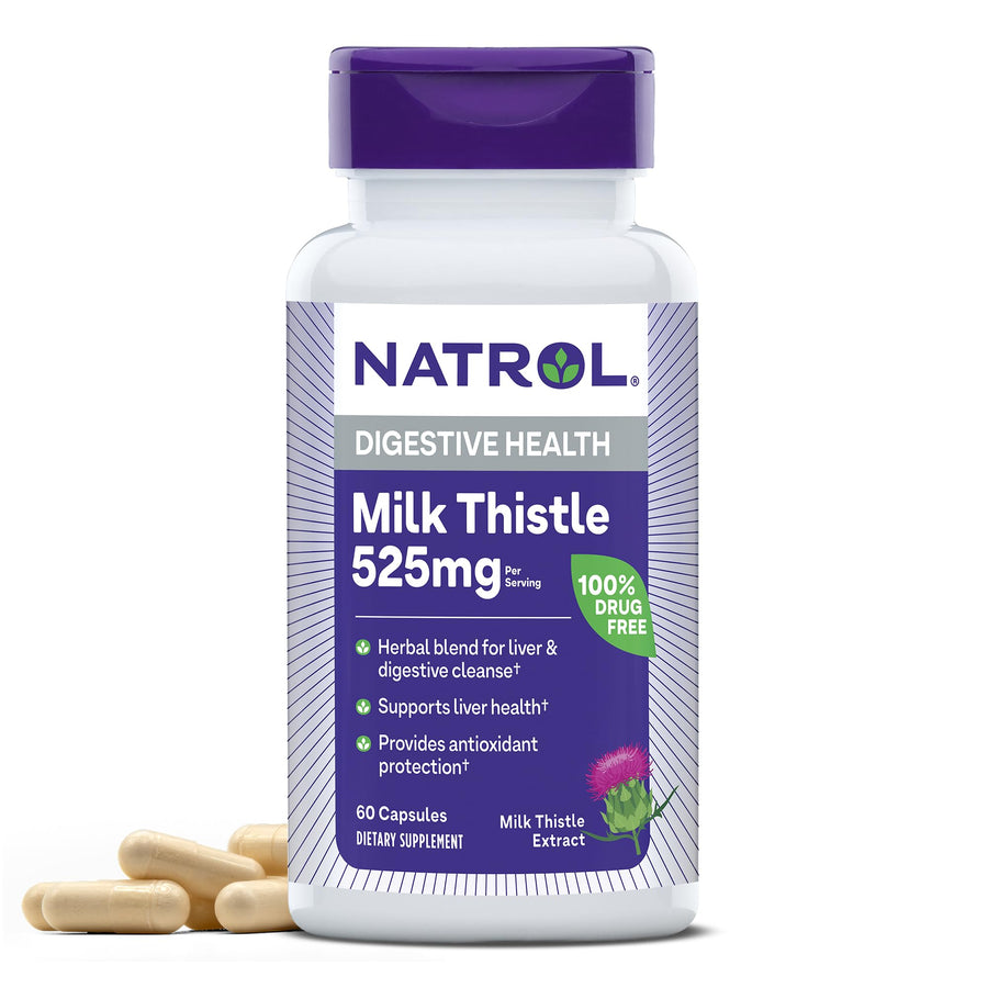 , Milk Thistle Advantage, 525 mg, 60 Veggie Caps