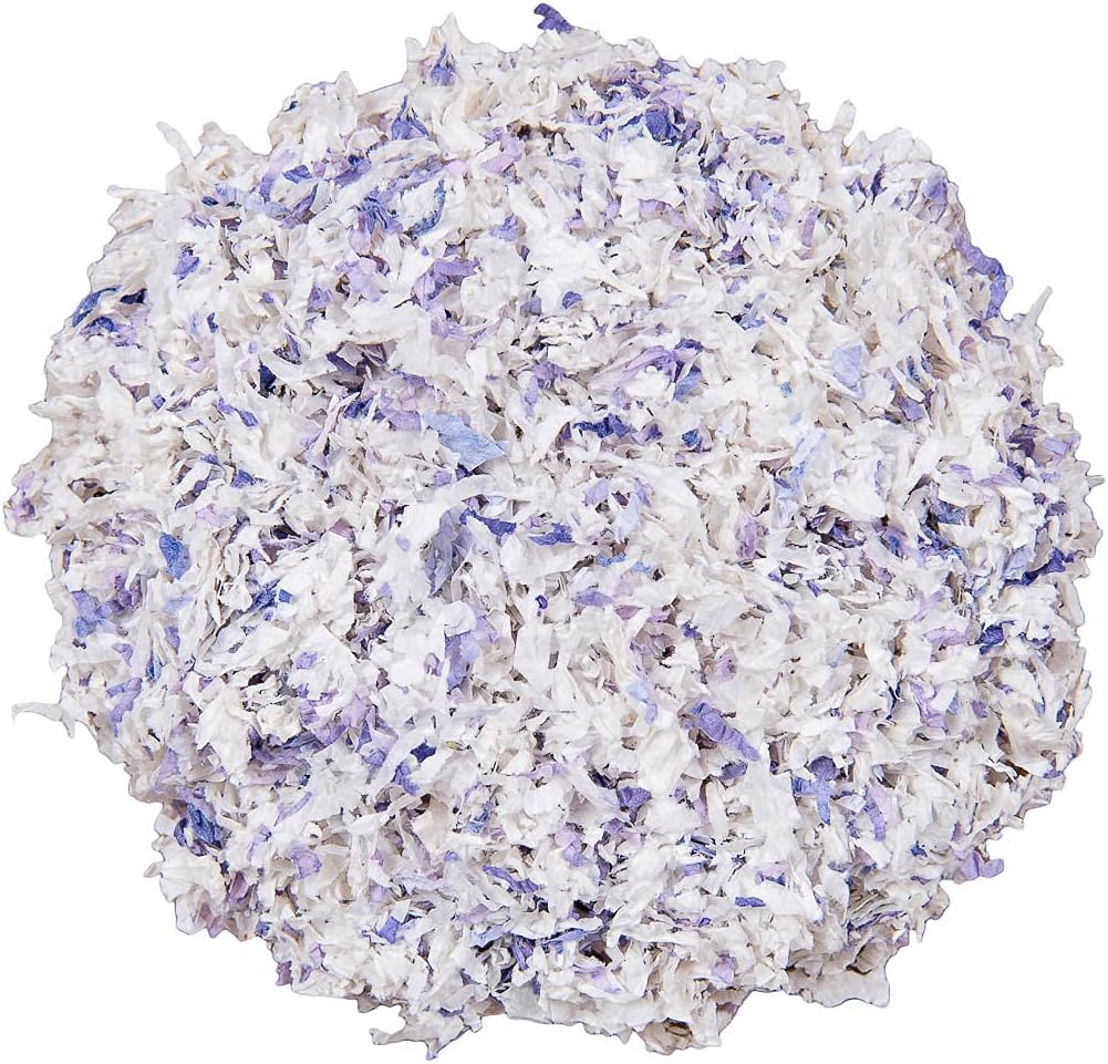 - White Paper Bedding with Real Natural Lavender. Rabbits, Guinea Pigs, and Other Small Animals, 56L