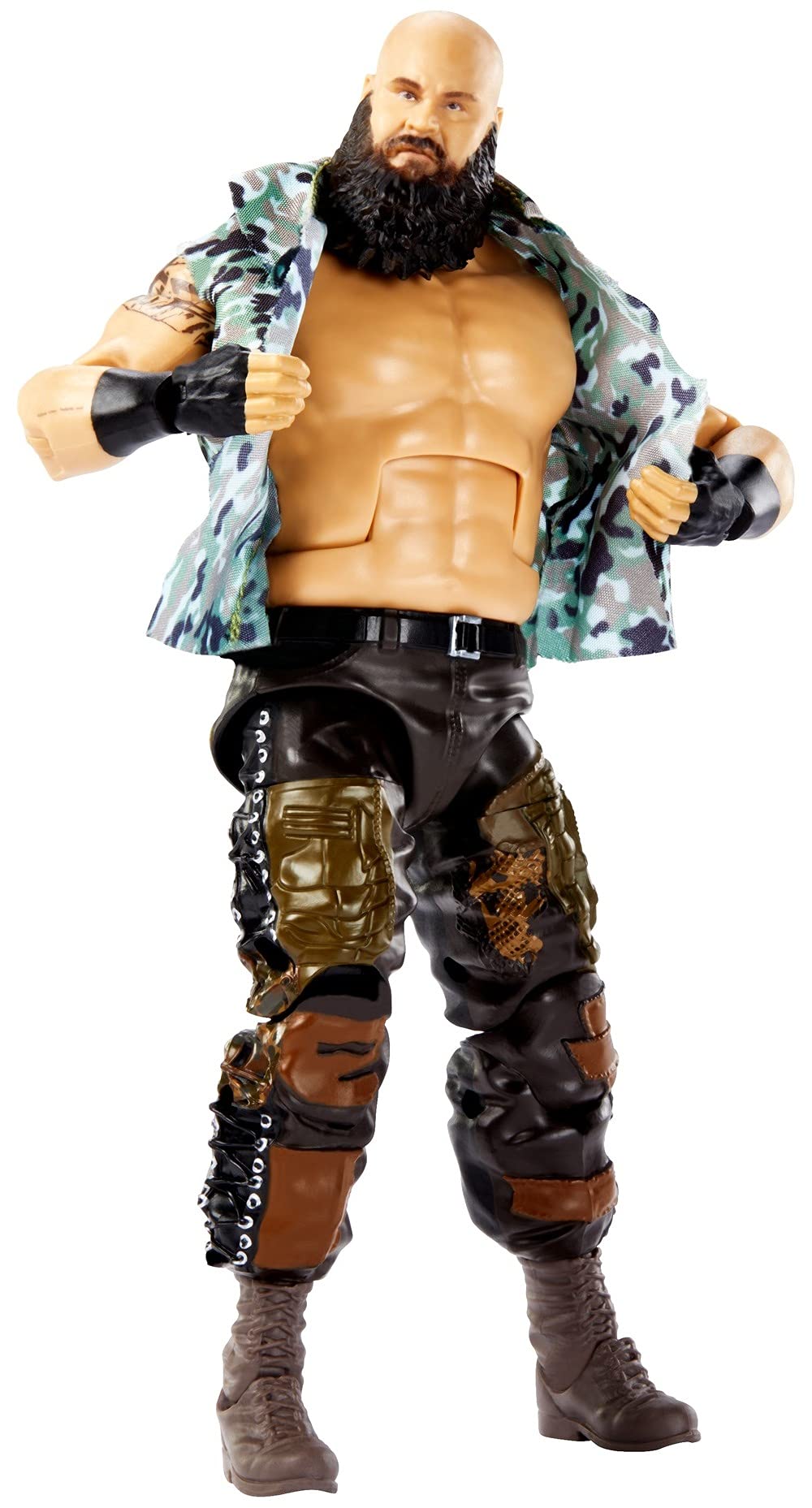 WWE MATTEL Braun Strowman Elite Collection Series 86 Action Figure 6 in Posable Collectible Gift Fans Ages 8 Years Old and Up