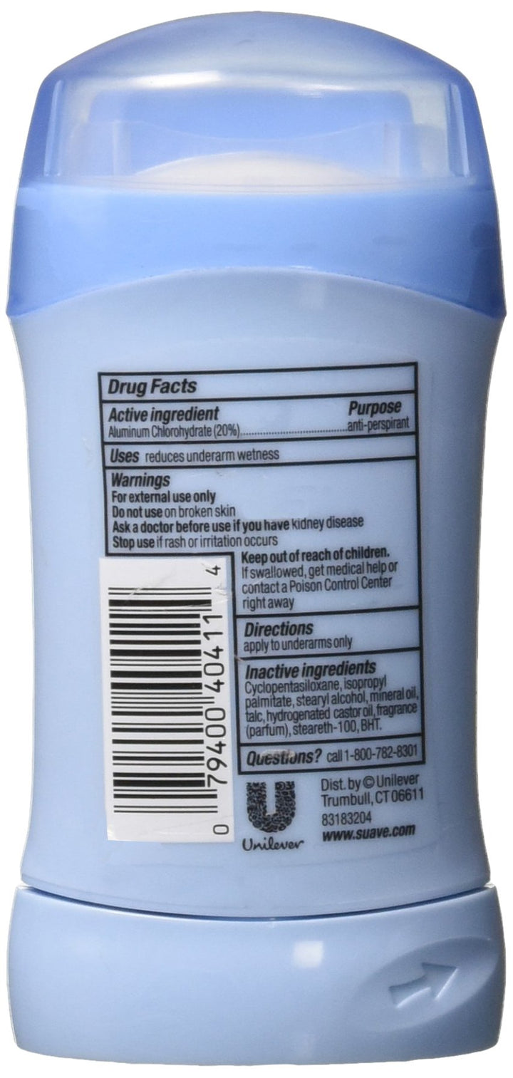 Anti-Perspirant Deodorant Invisible Solid Powder, 2.6 oz (Pack of 2)