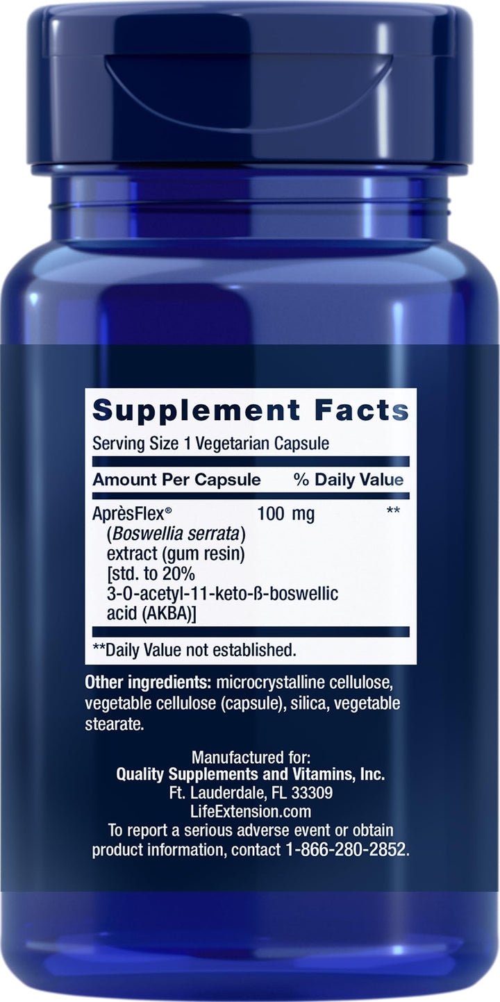 5-LOX Inhibitor with AprèsFlex 100 mg, 60 Vegetarian Capsules (Pack of 3)