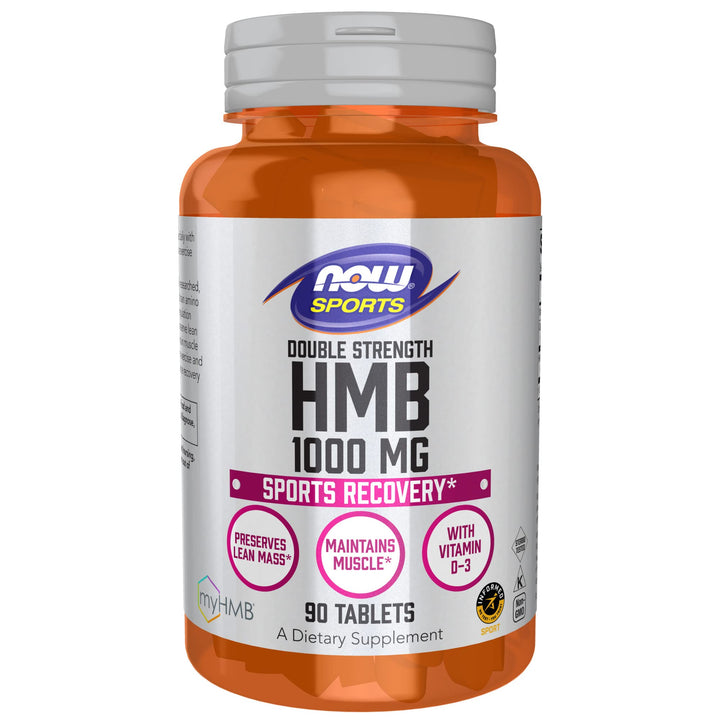 Sports Nutrition, HMB (ß-Hydroxy ß-Methylbutyrate), Double Strength 1,000 mg, 90 Tablets