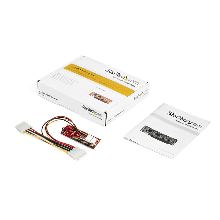 IDE to SATA Hard Drive or Optical Drive Adapter Converter, 40-Pin PATA to 2.5 SATA HDD / SSD / ODD Converter, TAA