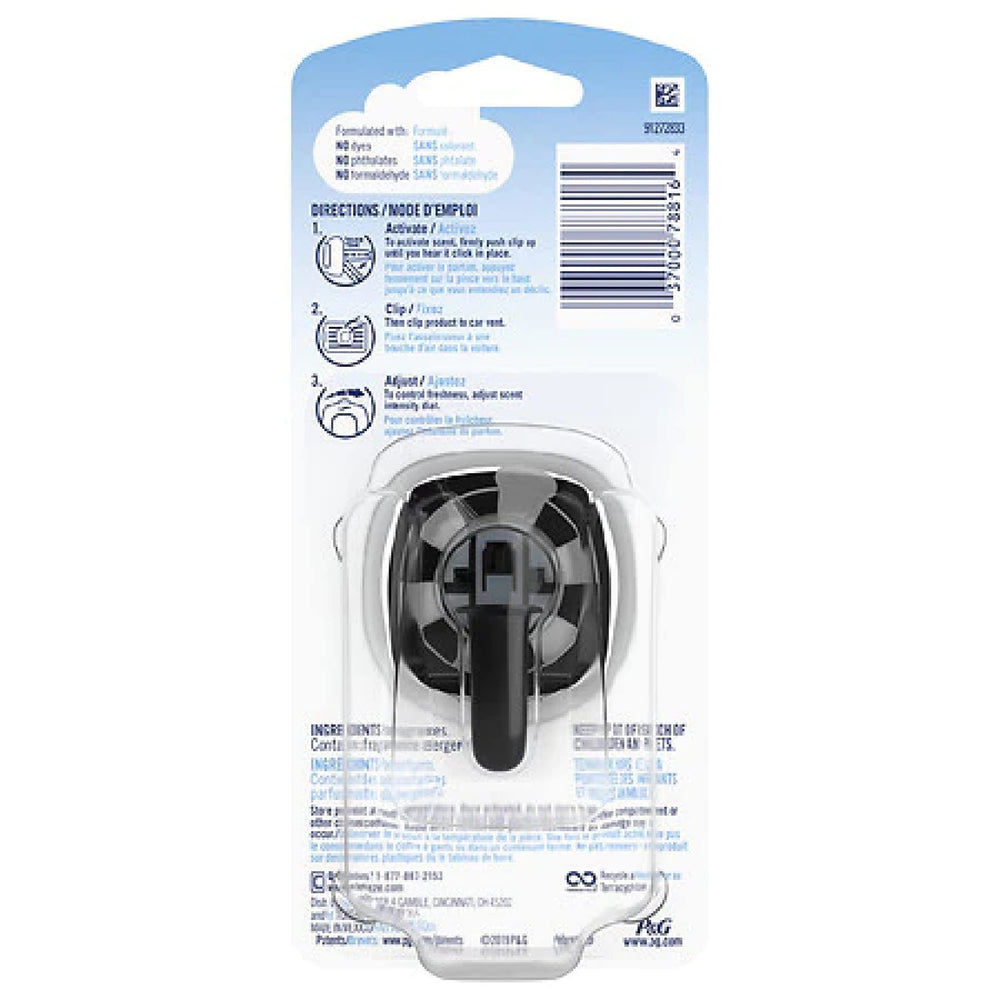 Car Odor-Eliminating Air Freshener Vent Clip, Original Old Spice Scent, 1 count
