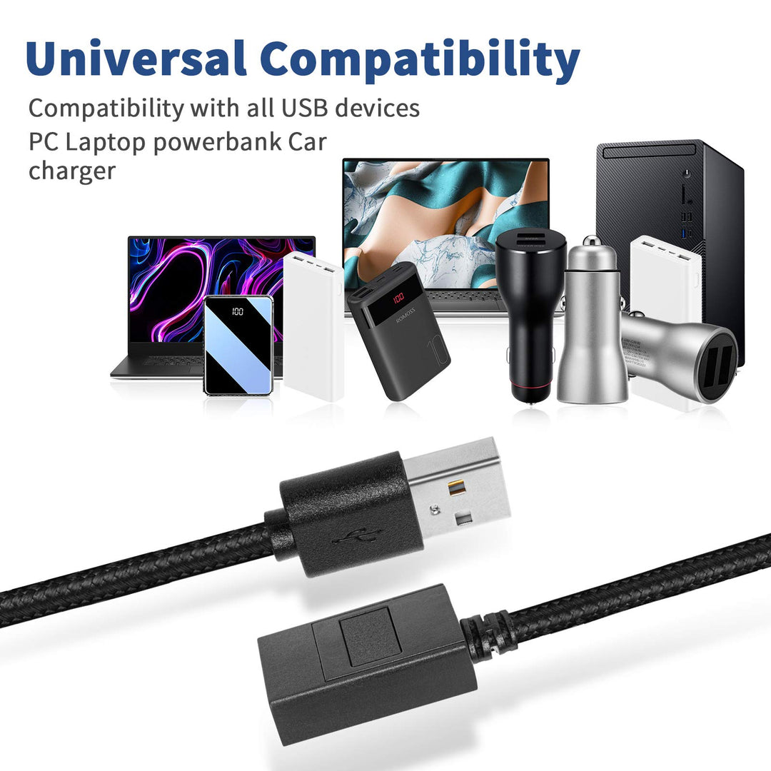More Magetic and Stronger Rapid USB Smart Charger Cable, Nylon Fast Charging Cable (1 Pack)