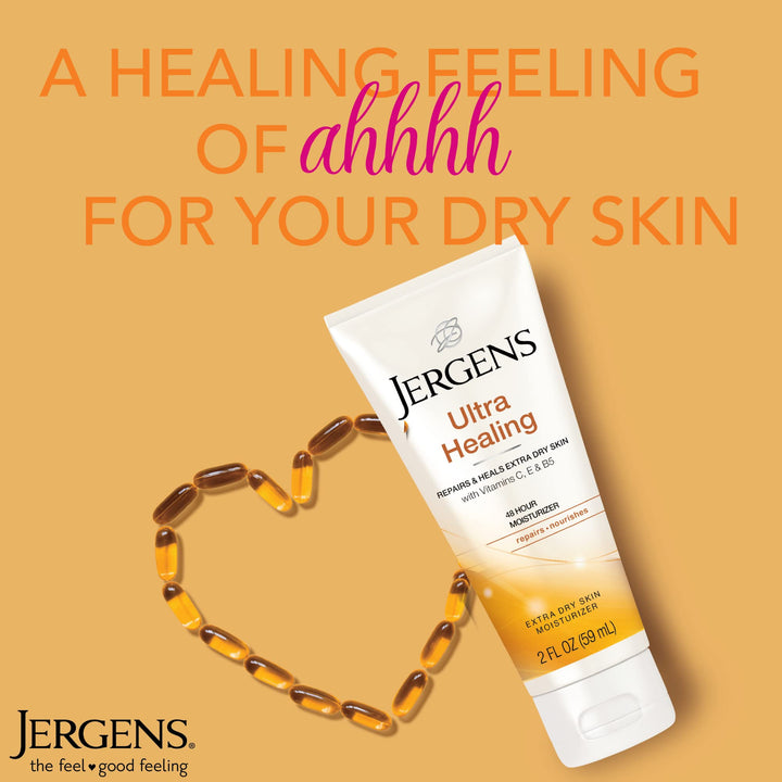 Daily Moisture Dry Skin Moisturizer, Body Lotion, 2 Ounce, with HYDRALUCENCE blend, Silk Proteins, and Citrus Extract, to help Restore Skin Luminosity