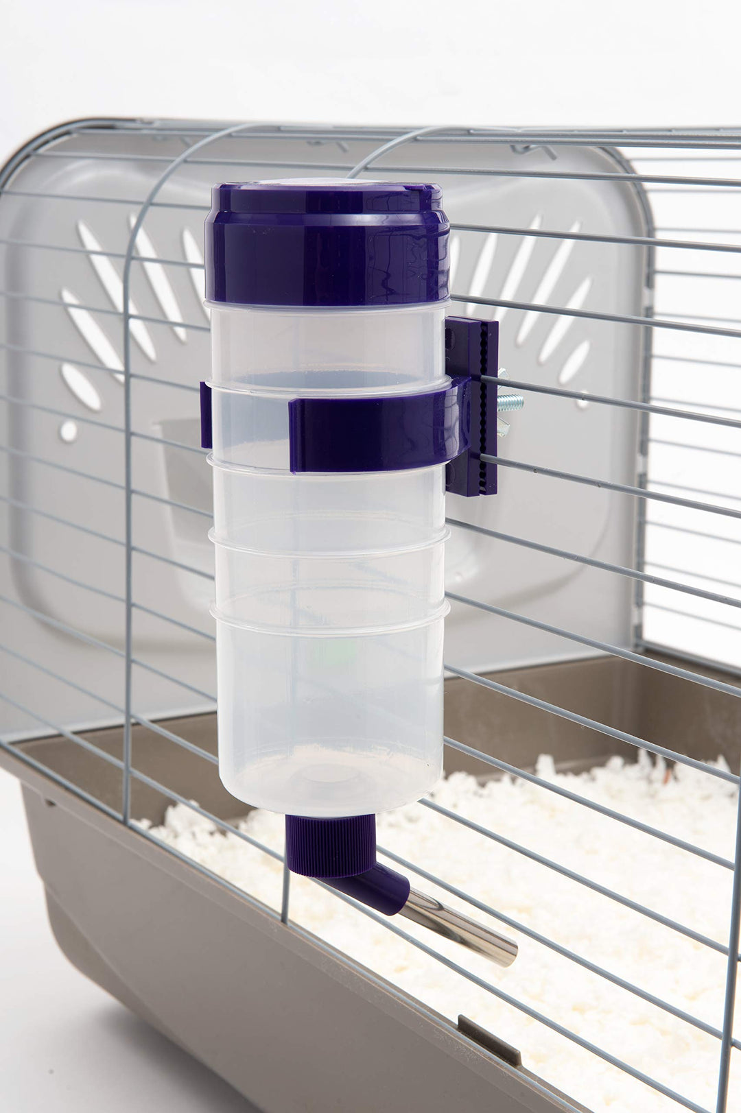 Lever Valve Top Fill No Drip Water Bottles for Rabbits, Chinchillas, Ferrets, Guinea Pigs and Adult Rats (32oz)