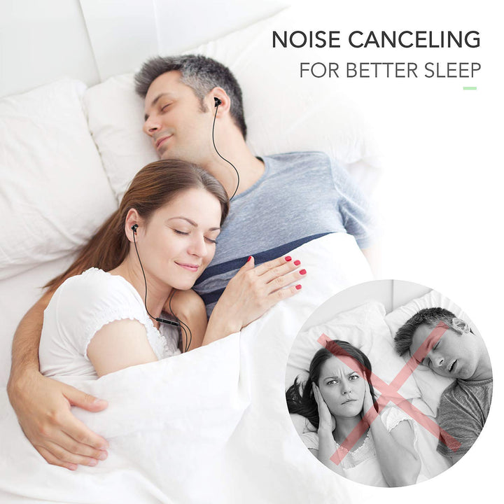 Sleep Earbuds, in-Ear Earphones for Sleeping with 3 Sizes Ultra-Light Soft Silicone, Noise Isolating Headphone Perfect for Sleeping, Insomnia, Side Sleeper, Air Travel, Meditation & Relaxation