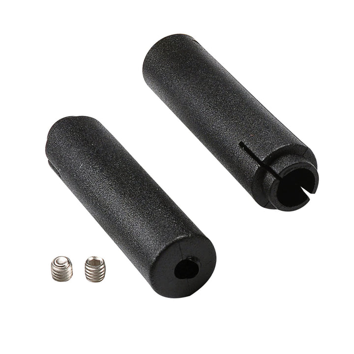 Basic Rubber Sleeve and Set Screw Set for Wilkinson M Series 5mm Push-In Style Tremolo Arm Block Mounting Replacement (Set of 2)