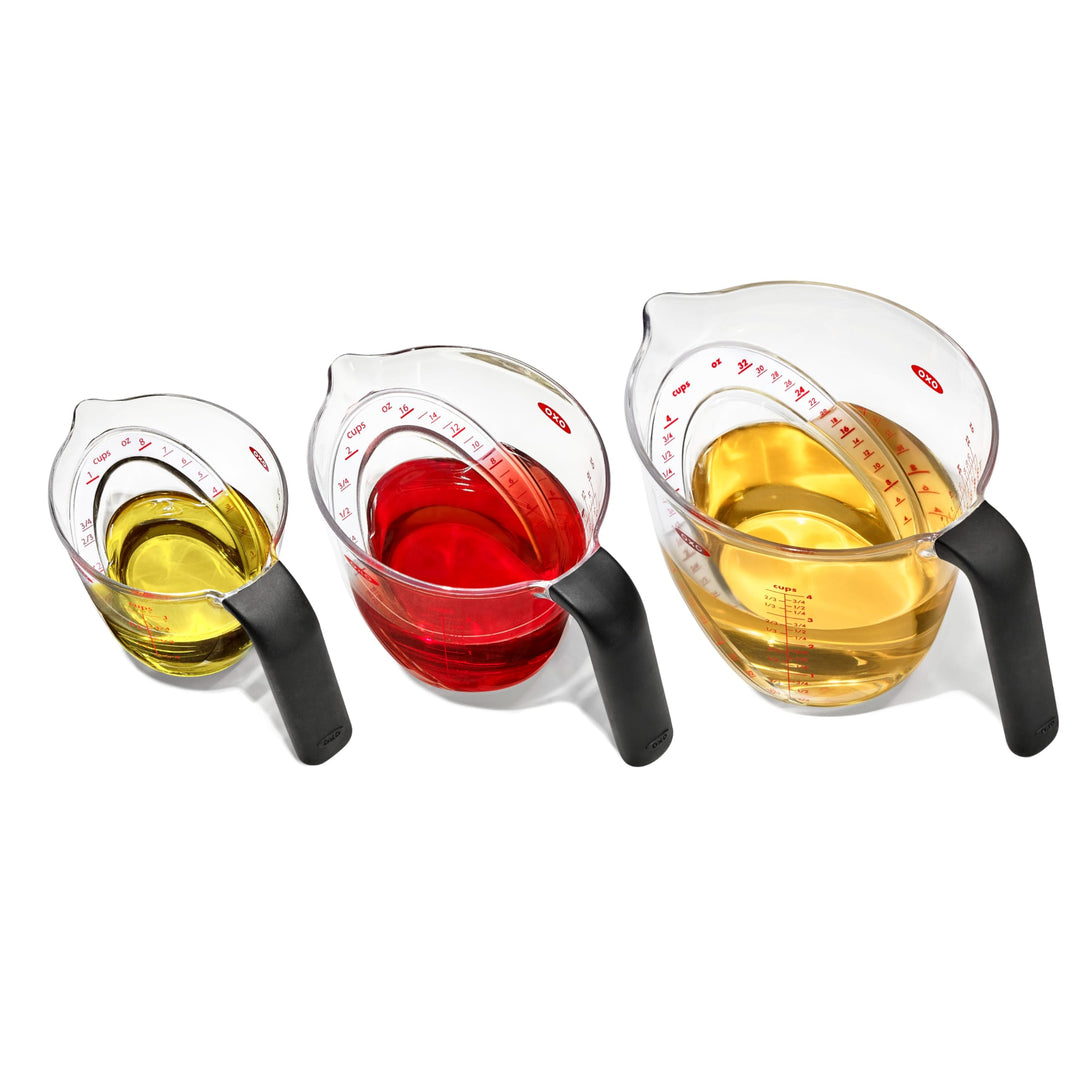 Good Grips 3-Piece Angled Measuring Cup Set – Tritan Renew