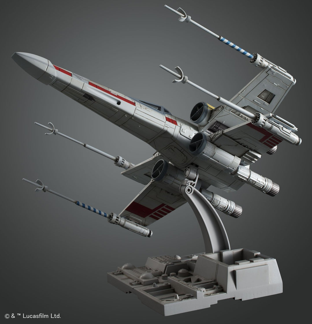 STAR WARS Bandai Hobby Star Wars 1/72 X-Wing Star Fighter Building Kit, Multi, 8 (BAN191406)