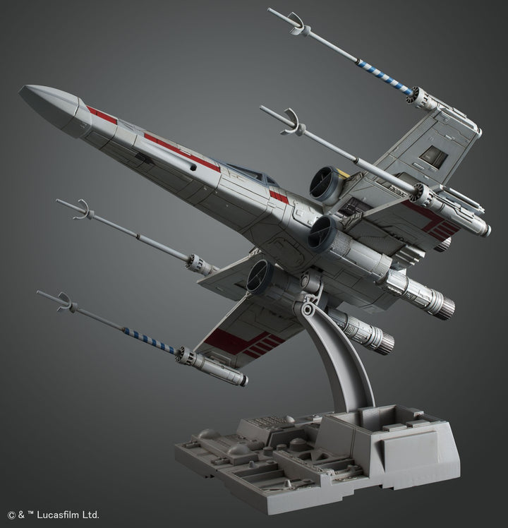 STAR WARS Bandai Hobby Star Wars 1/72 X-Wing Star Fighter Building Kit, Multi, 8 (BAN191406)
