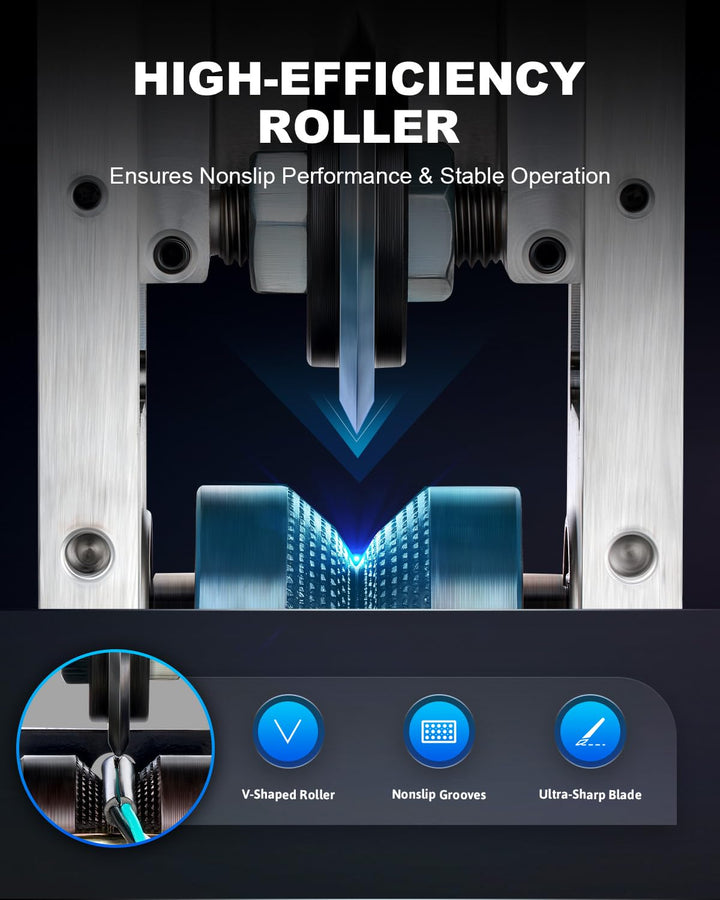 Manual Wire Stripper Machine, 0.06-1 Wire Stripping Machine, Wire Stripping Tool for 1.5-25 mm Scrap Wire, 5 Channel Cable Stripper for Power Drill, Copper Wire Stripper for Leftover Cable