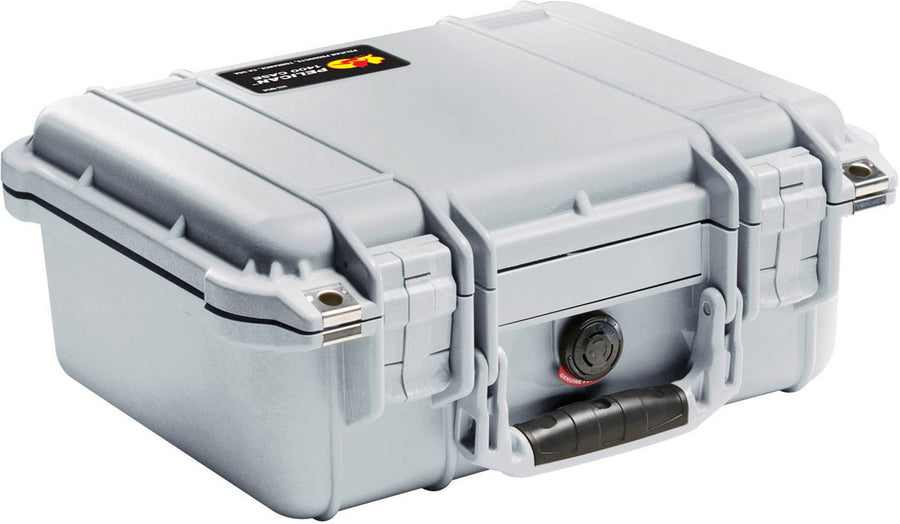 1400 Camera Case with Foam (Silver)