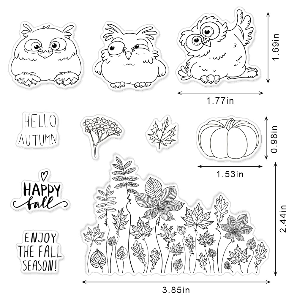 Spring Gnome Houses Clear Stamps for Card Making Scrapbooking Crafting DIY Decorations, Spring Transparent Silicone Stamps Seal for Embossing Album Crafts