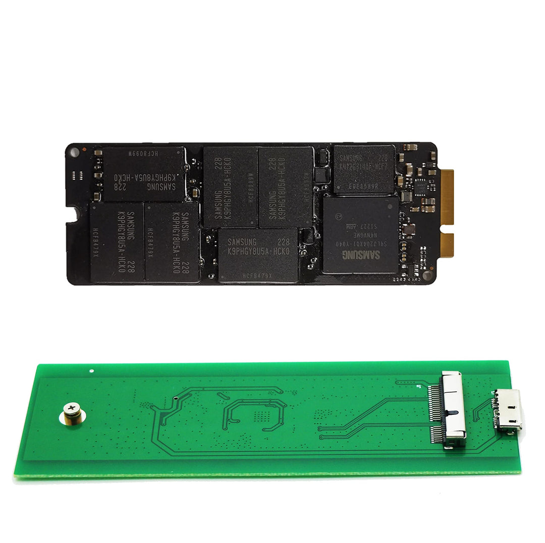 USB 3.0 24pin SSD External Case,Compatible for SSD from 2012 Year MacBook PRO Retina (Not Fit 12+16Pin Late 2013-2015 Year MacBook PRO SSD)