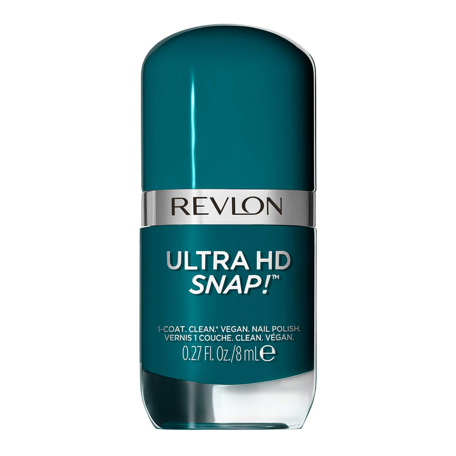 Ultra HD Snap Natural Rich Glossy Nail Polish, 100% Vegan Formula, No Base and Top Coat Needed, 023 Daredevil, 0.27 Fl Oz