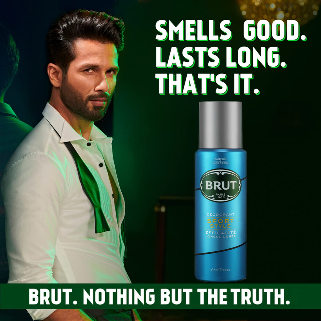 Sport Style Deodorant Body Spray for Men, Masculine Long-Lasting Deo with Refreshing, Athletic Fragrance, Imported (200ml)