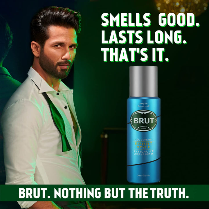 Sport Style Deodorant Body Spray for Men, Masculine Long-Lasting Deo with Refreshing, Athletic Fragrance, Imported (200ml)
