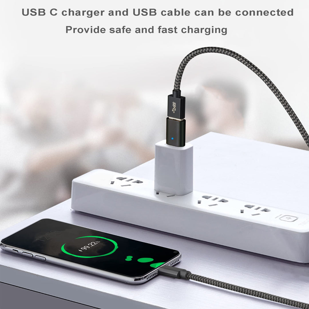 USB C to USB Adapter 3.1 Gen 2, 10Gbps USB to USB C Adapter, USB-C Male to USB 3.0 A Female USB 3.2 Type C OTG Converter for MacBook pro Laptop PC iMac iPad air