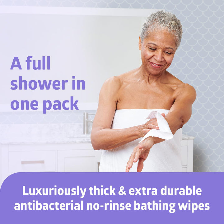 MSO-MSC095100H ReadyBath Luxe Total Body Cleansing Heavyweight Washcloths