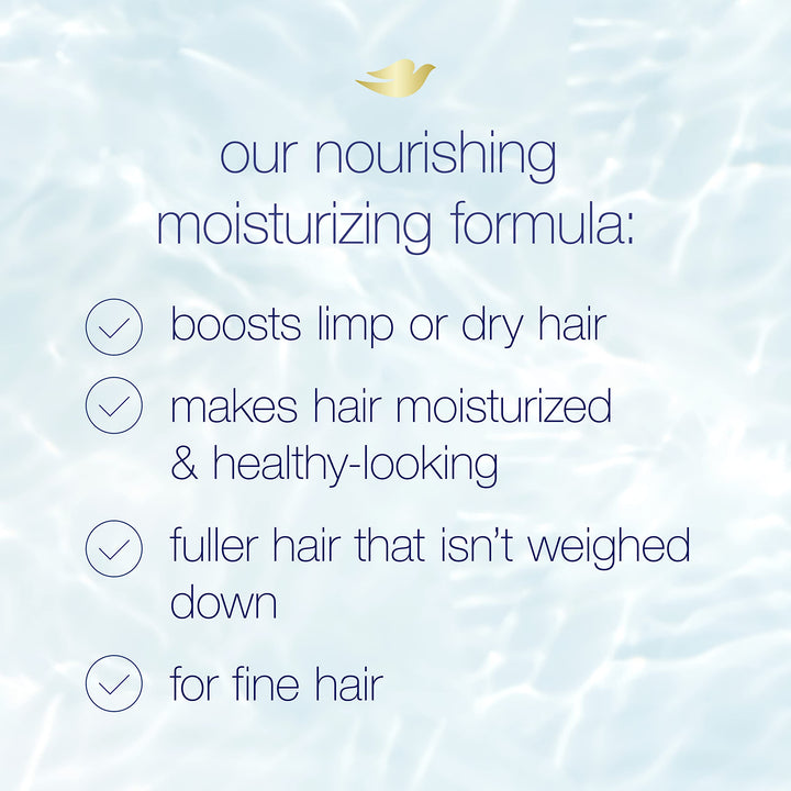 Shampoo for Fine Hair Oxygen Moisture weightless hair care system for 95% more volume in flat hair 12 oz