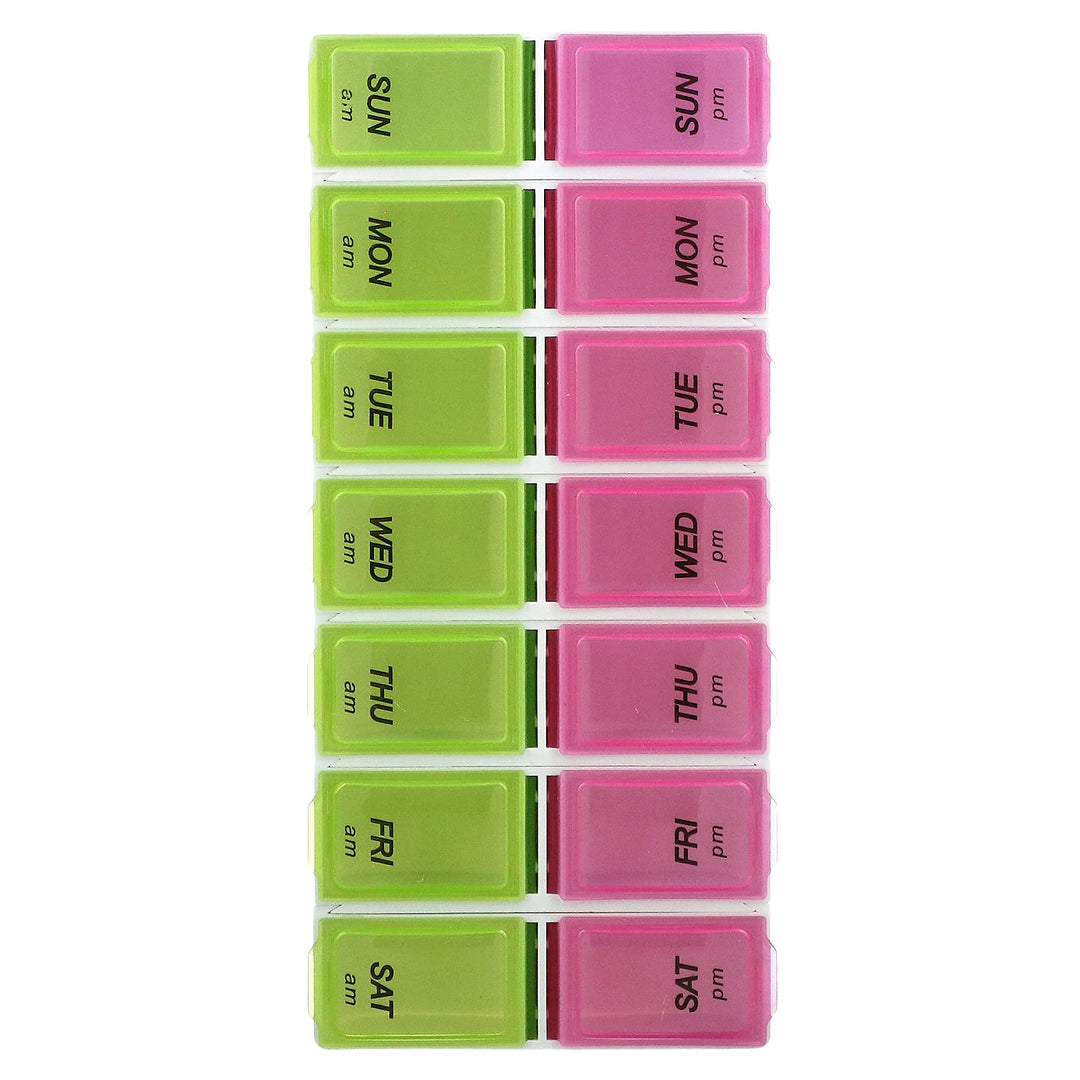 DSS 7-Day AM/PM Extra Large Detach N' Go Pill Organizer Each One