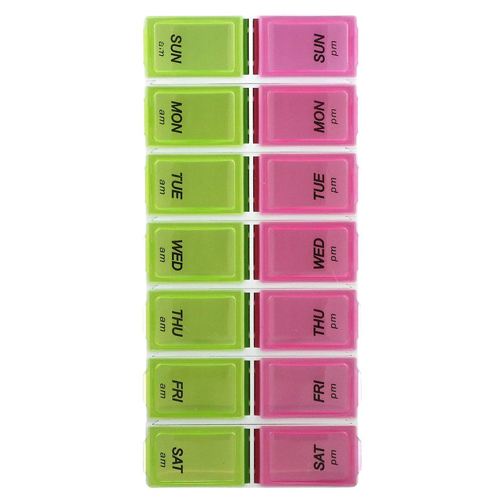 DSS 7-Day AM/PM Extra Large Detach N' Go Pill Organizer Each One