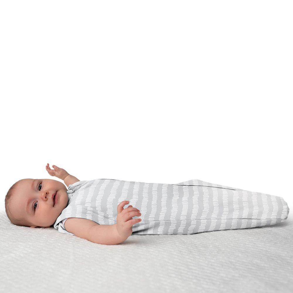 Arms Free Convertible Pod - Size Large, 3-6 Months, 2-Pack (Magic Marker) Zip-up Baby Swaddle Helps Transition to Arms Out Sleep for Safe Rolling and Self-Soothing