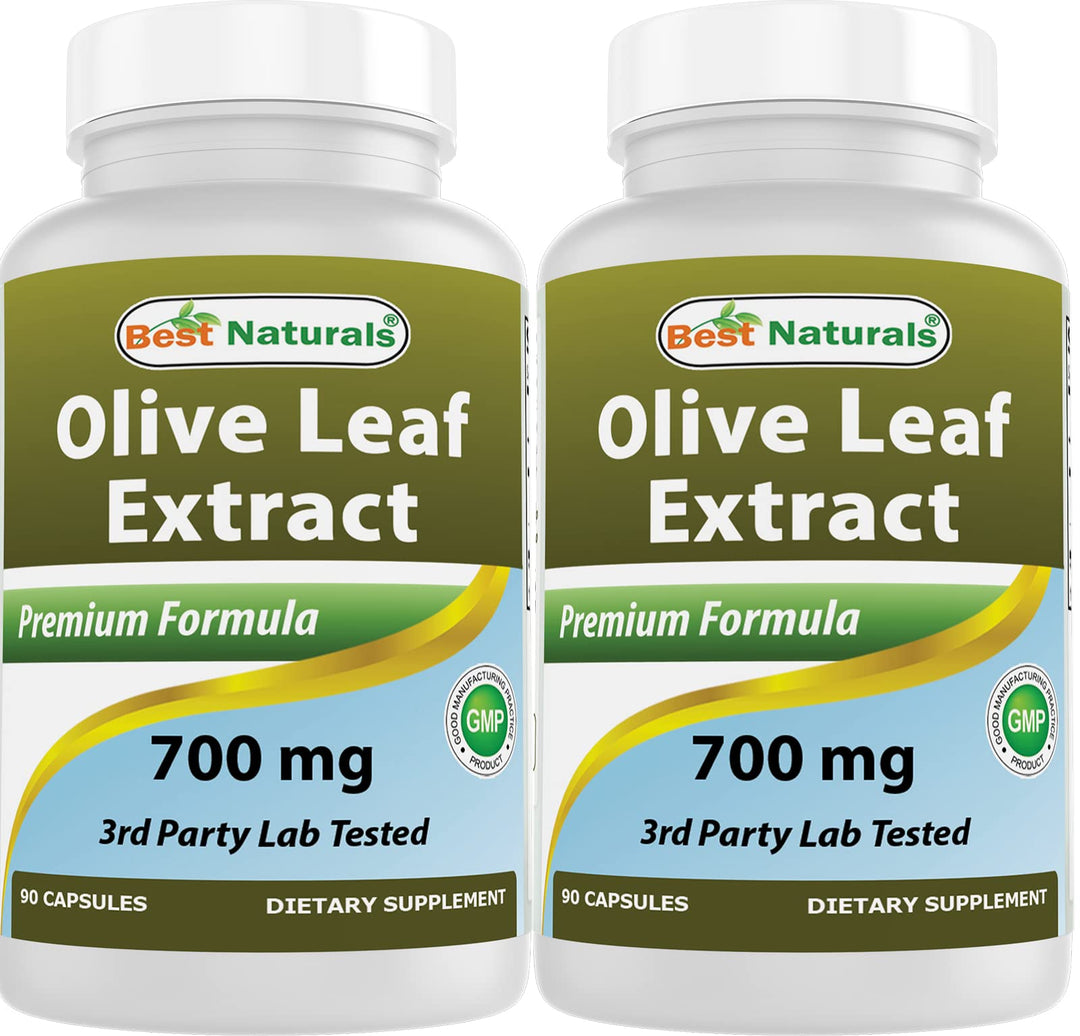 2 Pack Olive Leaf Extract 700mg 90 Capsules (Total 180 Capsules)