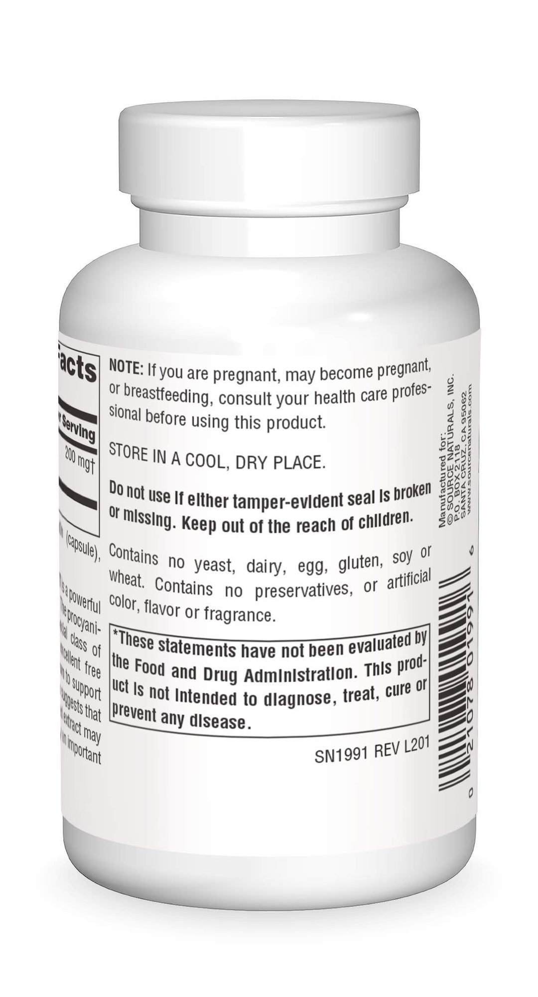 Proanthodyn Grape Seed Extract, Antioxidant Protection, Supports a Healthy Aging Brain*, 200 mg - 90 Capsules
