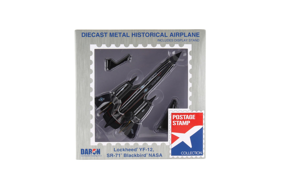 Worldwide Trading SR-71 Blackbird Metal Vehicle (1:200 Scale), Black