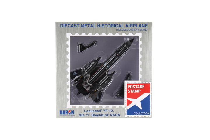 Worldwide Trading SR-71 Blackbird Metal Vehicle (1:200 Scale), Black